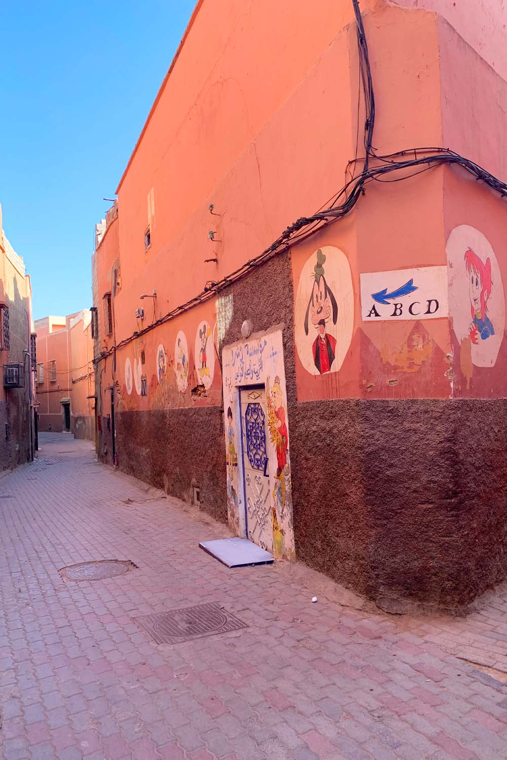 Une école typique au coeur de Marrakech